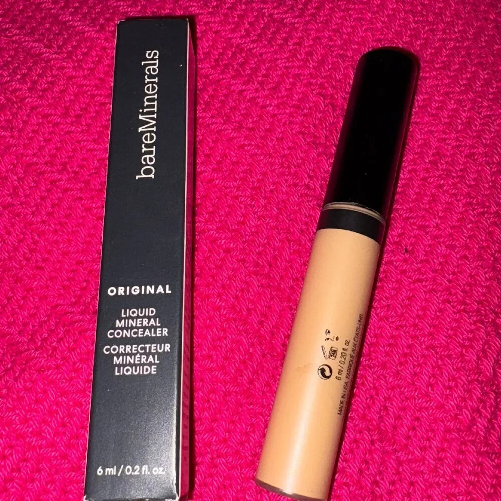 bareMinerals Original Liquid Mineral Concealer Med Tan 3.5W Full Size NWT